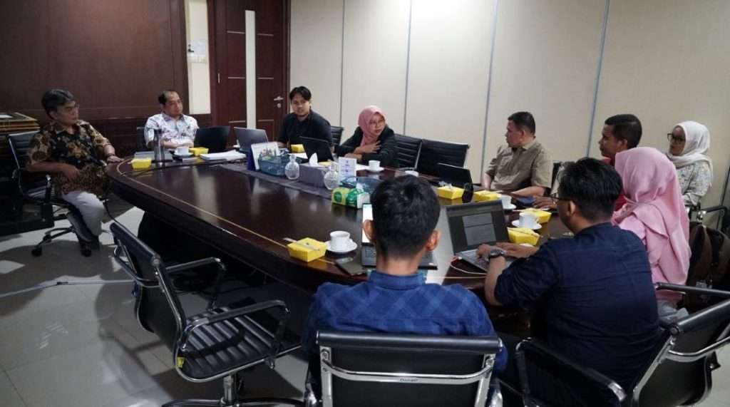 UT Terima Studi Banding Politeknik BSSN, Sistem PJJ Jadi Daya Tarik Utama